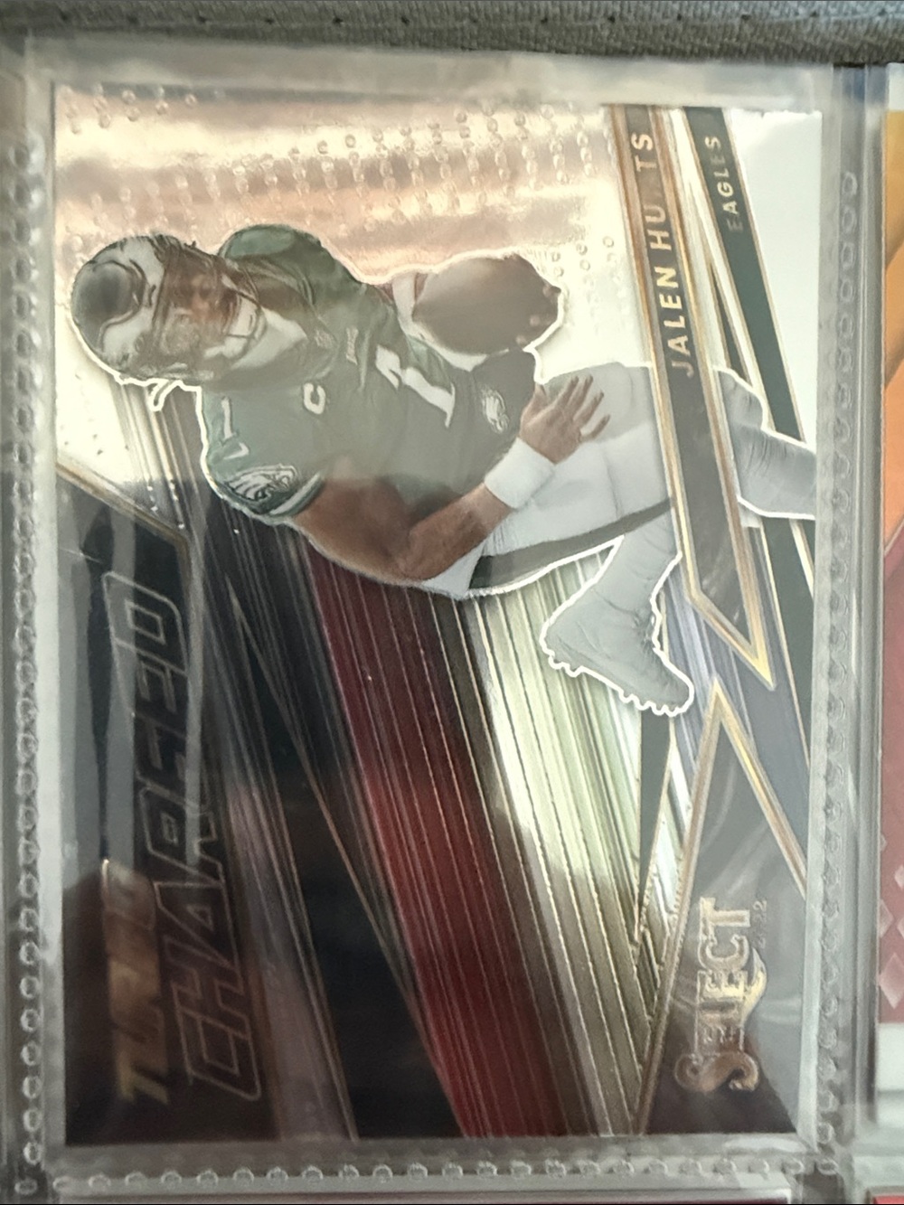Jalen Hurts Philadelphia Eagles Trading Card - Green Collector Card